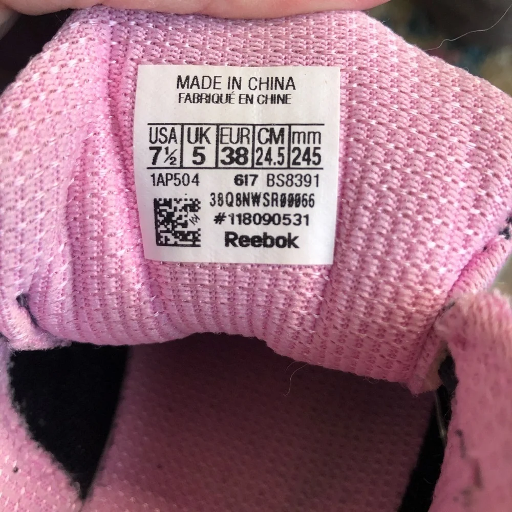 reebok gray